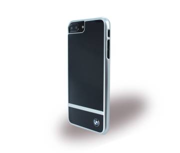 Etui BMW Signature iPhone 7/8 Plus czarno-srebrny