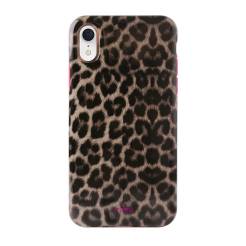 PURO Glam Leopard Cover - Etui iPhone XR panterka