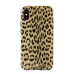 PURO Glam Leopard Cover Case iPhone X/XS panterka