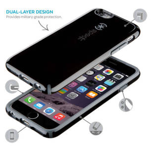 Speck CandyShell - Etui iPhone 6/6S czarny