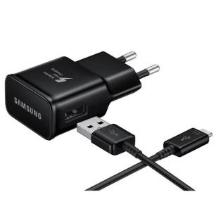 Ładowarka Samsung EP-TA20EB 2A Fast Charging + ECB-DG950CB USB-C czarna bulk