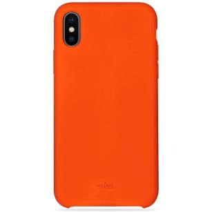 PURO ICON Cover Etui iPhone X / XS pomarańczowy