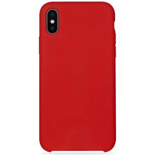PURO ICON Cover Etui iPhone XS / X czerwone