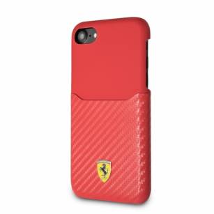 Ferrari Hard Case iPhone 7/8/SE (2020) czerwony