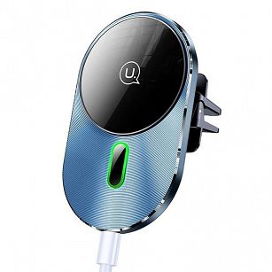 USAMS Uchwyt indukcyjny Magnetic Car Wireless Charging 15W