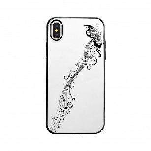 Etui DEVIA Papillon do iPhone XS MAX czarna