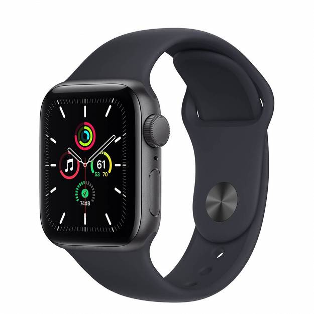 Apple Watch SE 40mm Space Gray Midnight Sport Band