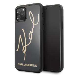 Karl Lagerfeld etui iPhone 11 Pro czarny Signature