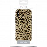 PURO Glam Leopard Cover - Etui iPhone XS Max pante - 3