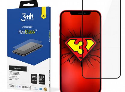 3MK NeoGlass iPhone 15 Pro czarne