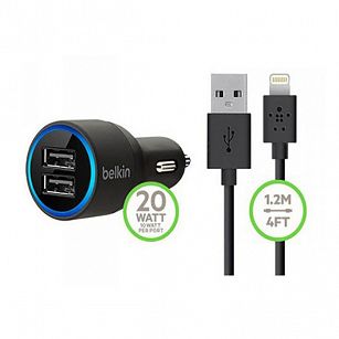 Belkin ładowarka samochodowa do iPhone USB - Lightning 20W