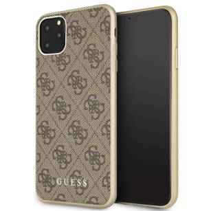 Guess 4G Collection iPhone 11 Pro Max brązowy