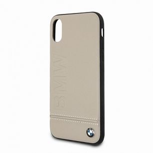 BMW hardcase iPhone X / XS beżowy