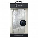 Etui MERCEDES hard do iPhone 7/8/SE srebrne - 5