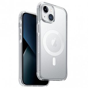 Etui UNIQ Combat Luminos iPhone 16 Pro Magclick Charging przezroczyste