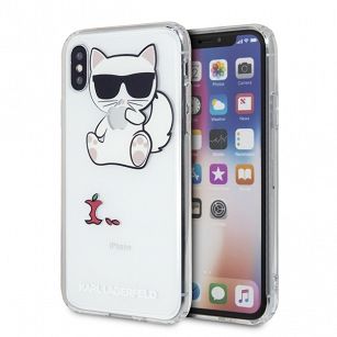 Karl Lagerfeld Hard Case iPhone XS Max przezroczyste