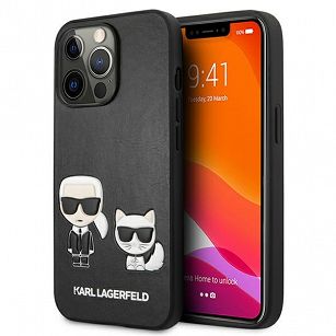 Karl Lagerfeld etui iPhone 13 Pro Ikonik Karl&Choupette