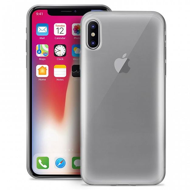 PURO Plasma Cover Case iPhone X/XS przezroczysty 