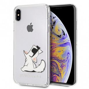 Karl Lagerfeld Hard Case iPhone XS Max przezroczys