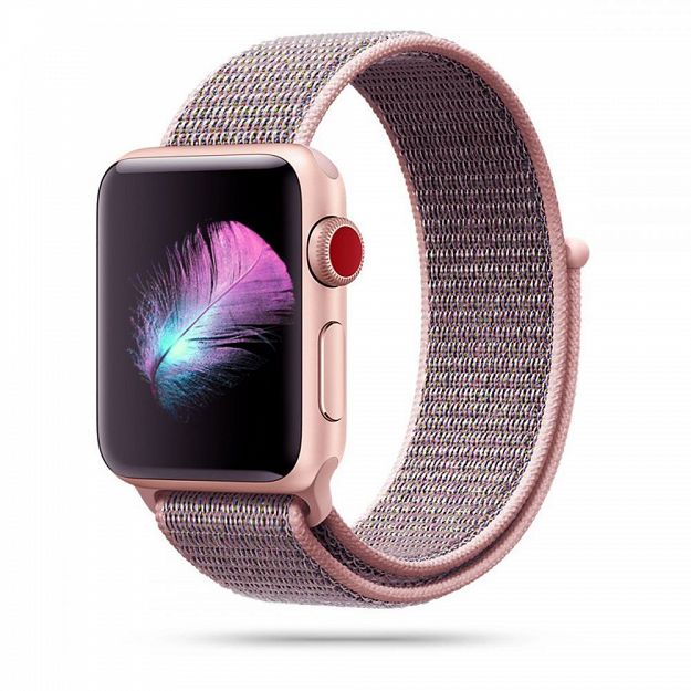 TECH-PROTECT Nylon Apple Watch 38/40 mm pink sand