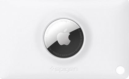 Spigen Air Fit uchwyt na Apple AirTag biały