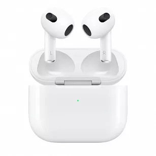 Apple AirPods 3 generacji Lightning MagSafe białe