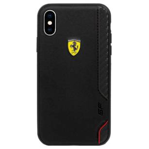 Ferrari on Truck Racing Shield Hard Case iPhone XS Max czarny