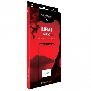 MS ImpactGLASS Edge 3D iPhone 11 Pro/XS/X - black HybrydGlass 8H - towar w magazynie, natychmiastowa wysyłka FV 23%, odbiór osobisty 0 zł