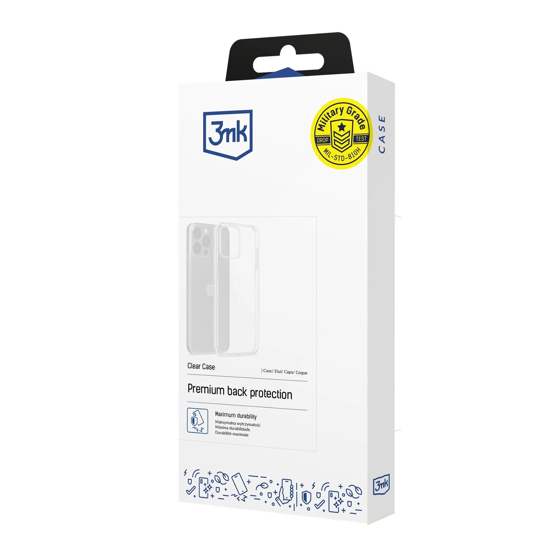 3mk Clear Case iPhone 16 Pro przezroczysty - obrazek 6