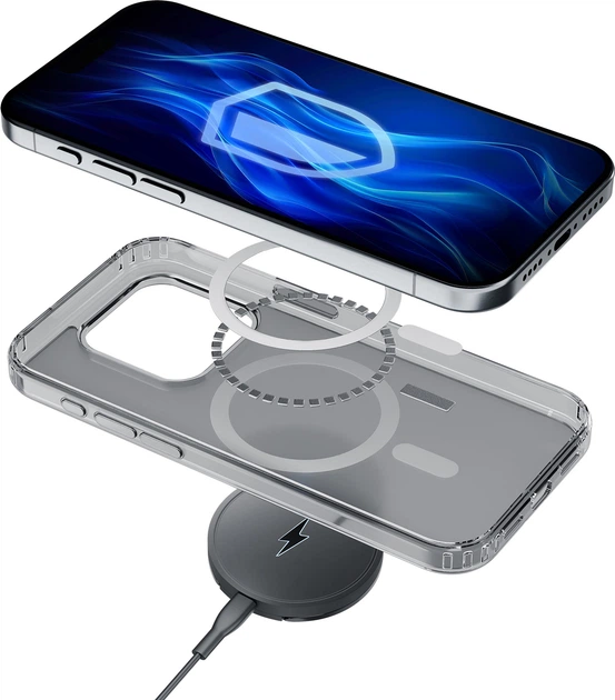 3mk Frosty MagCase iPhone 16 Pro Max biały matowy - obrazek 7