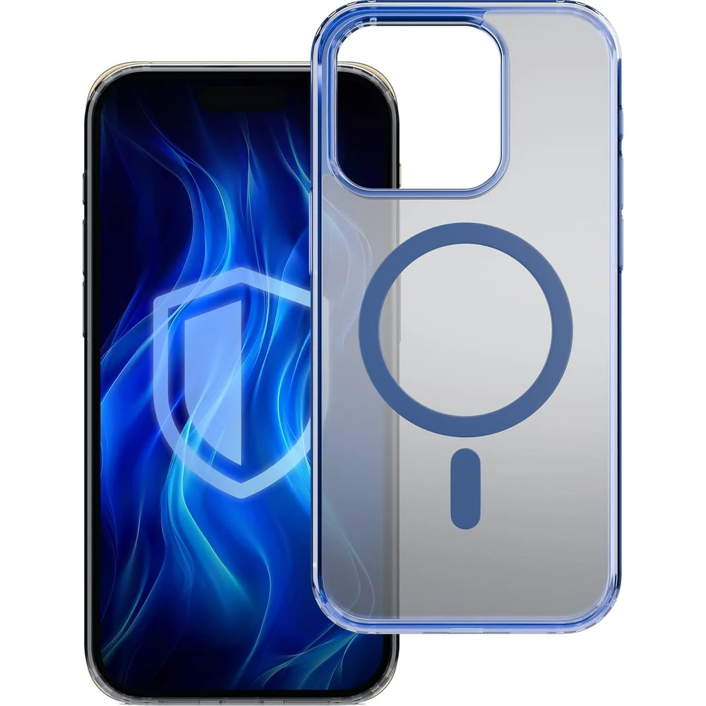 3mk Frosty MagCase iPhone 16 Pro niebieski matowy - obrazek 2
