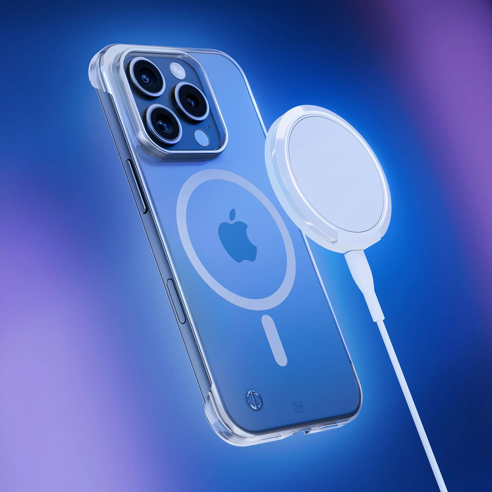 3mk Just20g MagCase iPhone 16 Pro przezroczyste - obrazek 13