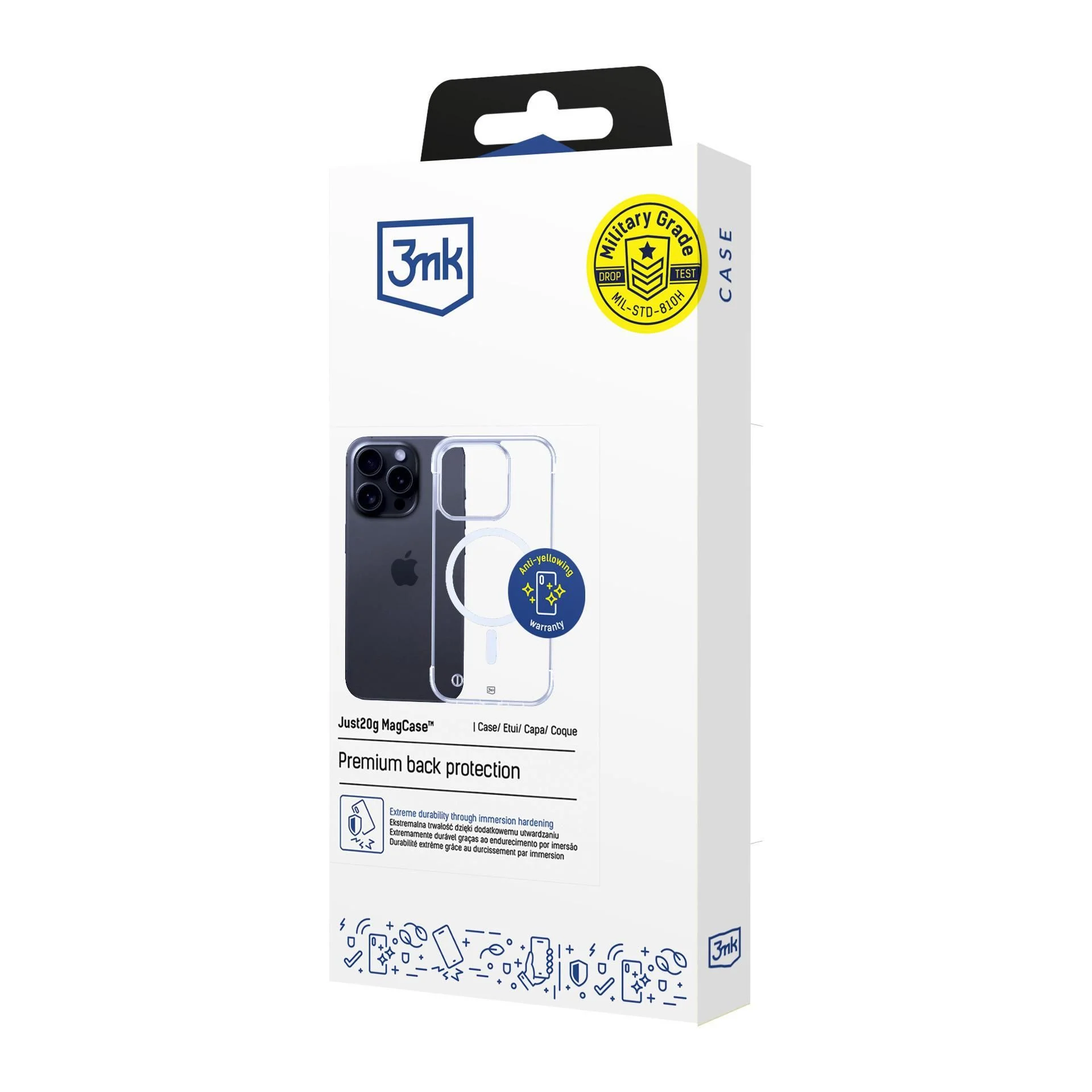 3mk Just20g MagCase iPhone 16 Pro przezroczyste - obrazek 14