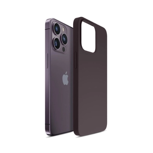 3mk Silicone Case iPhone 16 fioletowy - obrazek 8