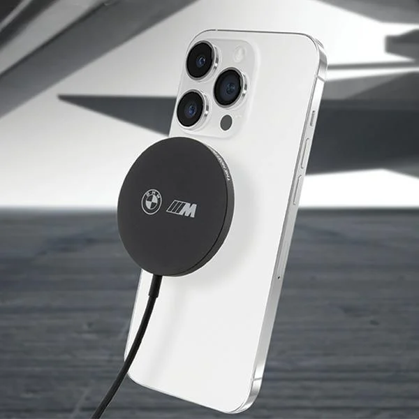 BMW ładowarka indukcyjna MagSafe 15W czarna - obrazek 4