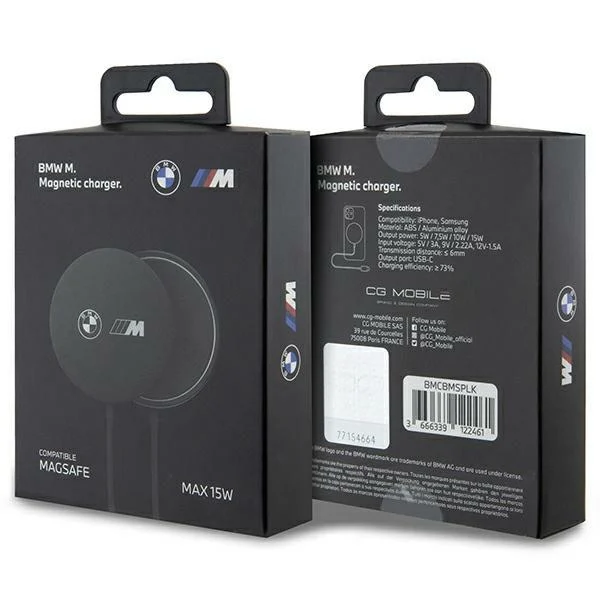 BMW ładowarka indukcyjna MagSafe 15W czarna - obrazek 5