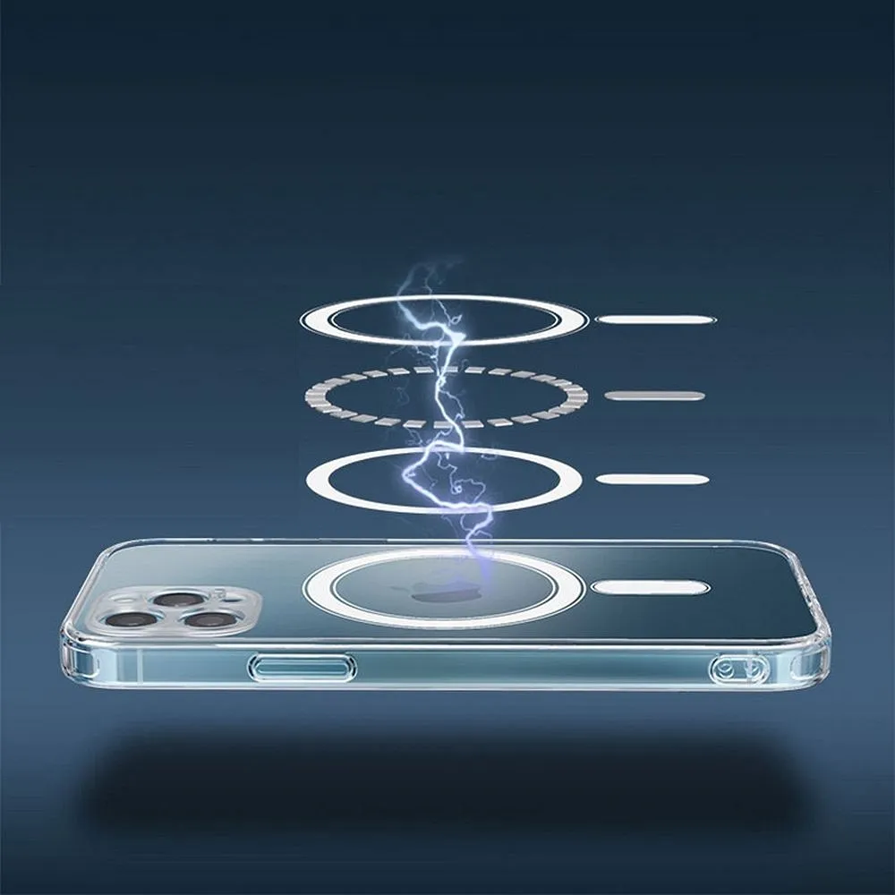 Clear Mag Cover etui iPhone 15 Pro przezroczyste - obrazek 4