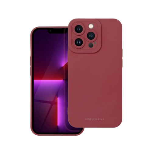 Etui Roar Luna iPhone 15 bordowy