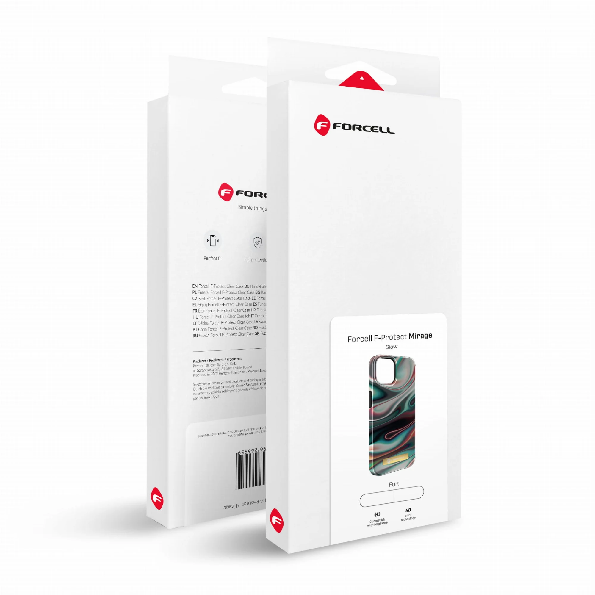 Forcell F-Protect Mirage MagSafe etui iPhone 15 glow - obrazek 3