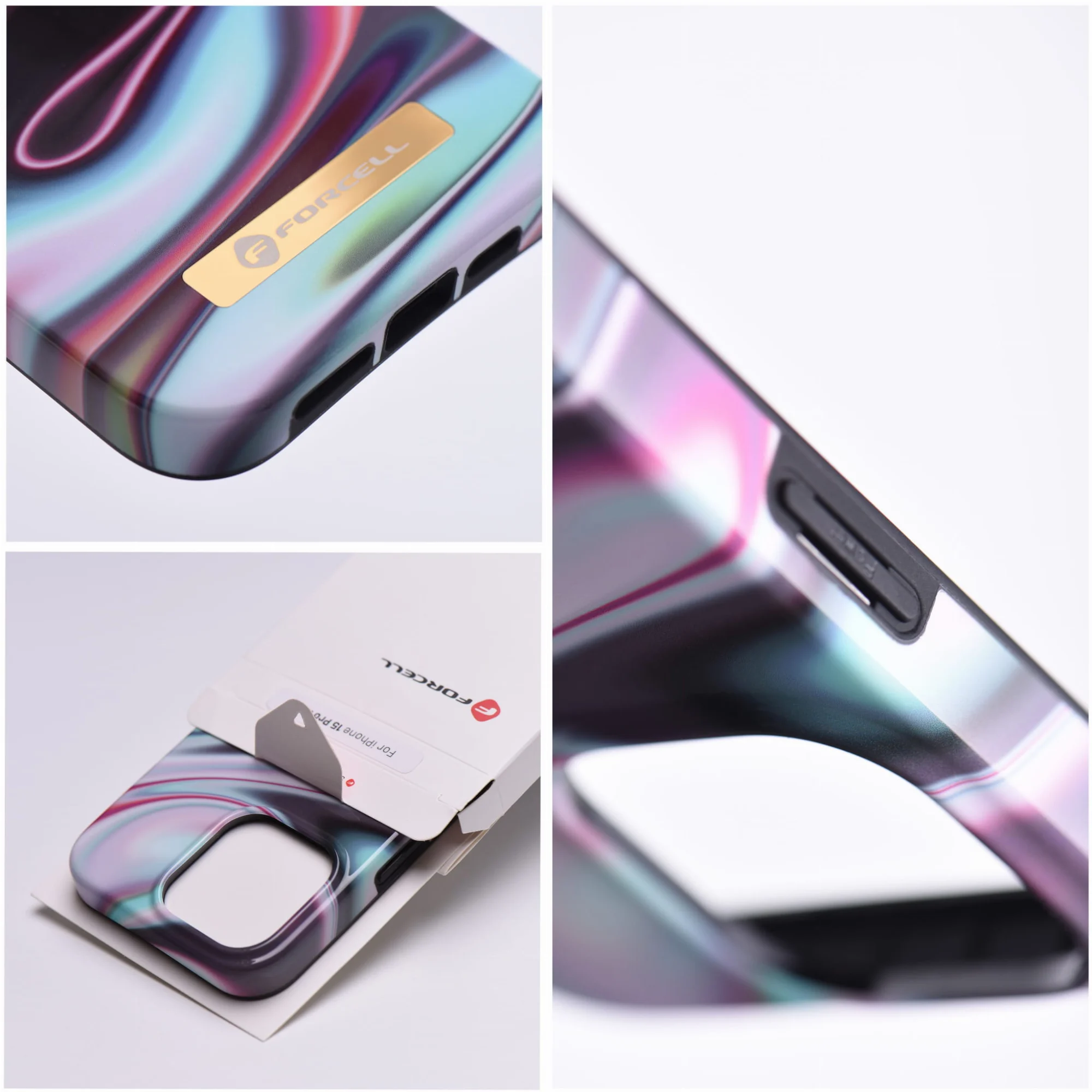 Forcell F-Protect Mirage MagSafe etui iPhone 15 glow - obrazek 4
