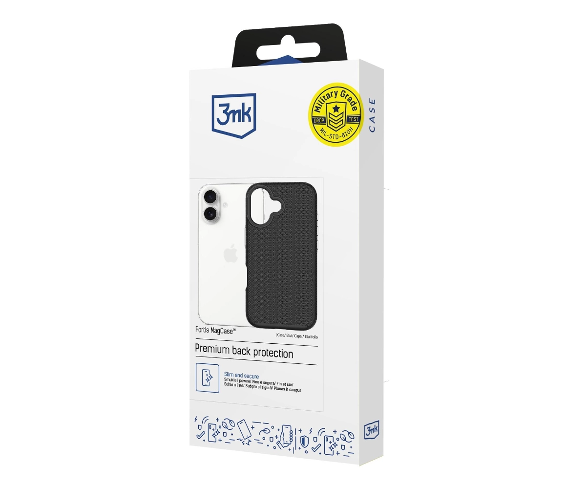 3mk Fortis MagCase iPhone 17 czarny - obrazek 4