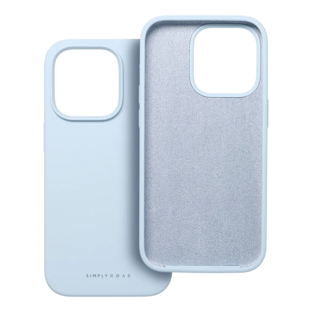 Roar Cloud Skin Silicone etui iPhone 16 niebieski - obrazek 5