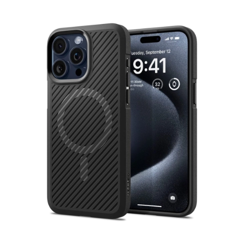 Spigen Core Armor Mag MagSafe iPhone 15 Pro czarny