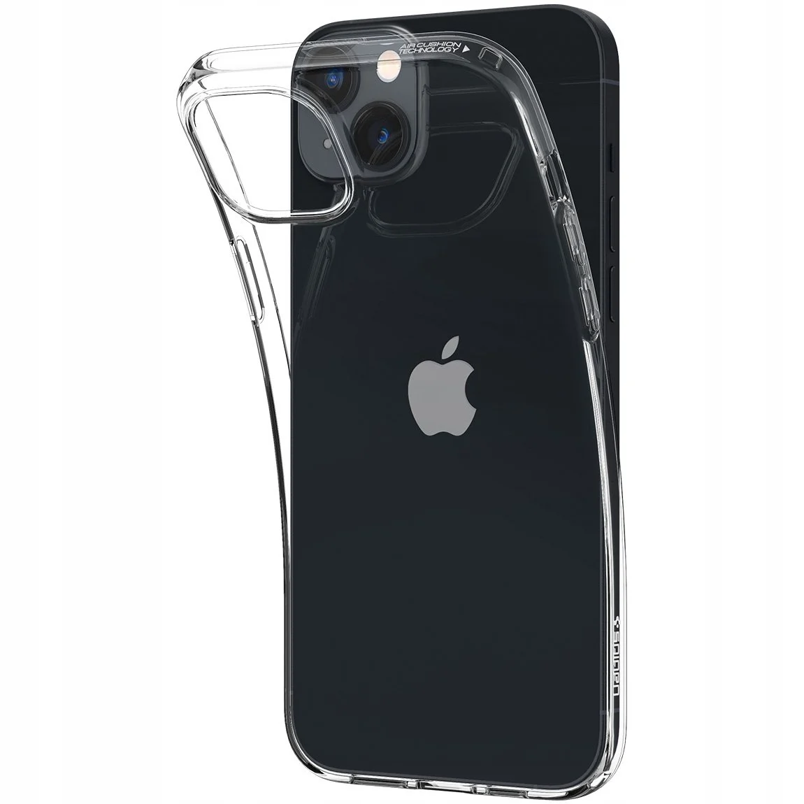 Etui Spigen iPhone 14 Crystal Flex przezroczyste - obrazek 8
