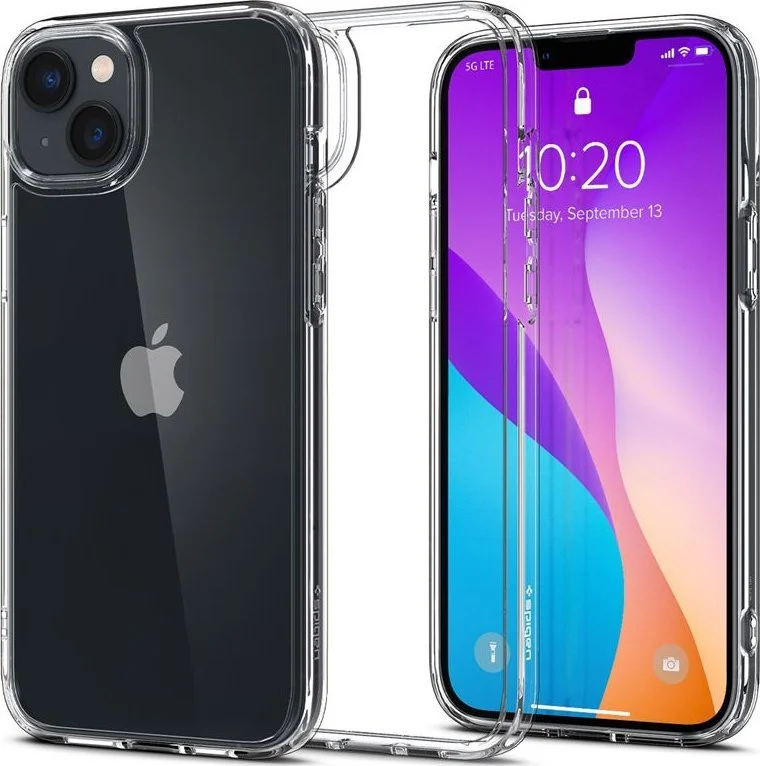 Spigen Crystal Hybrid iPhone 14 przezroczyste - obrazek 2
