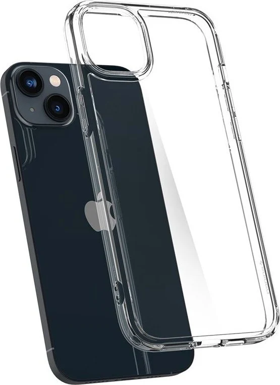 Spigen Crystal Hybrid iPhone 14 przezroczyste - obrazek 6