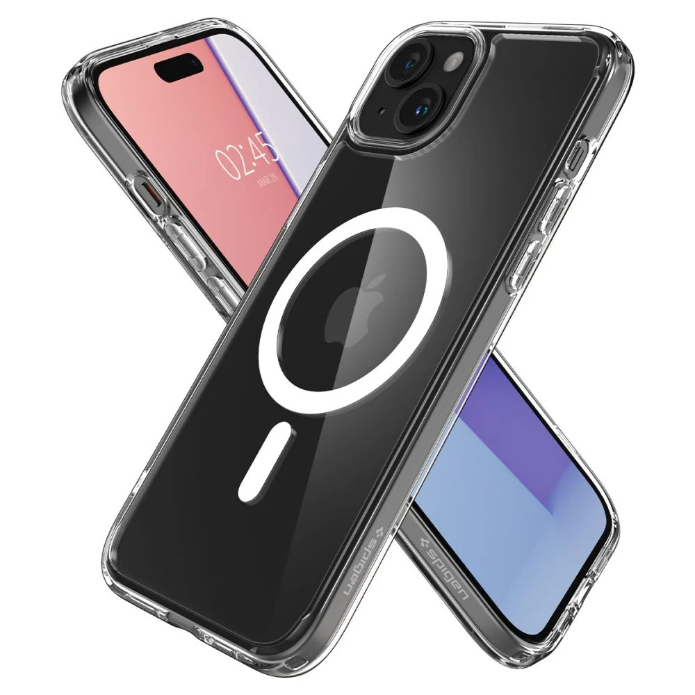 Spigen Ultra Hybrid Mag iPhone 15 przezroczysty - obrazek 6
