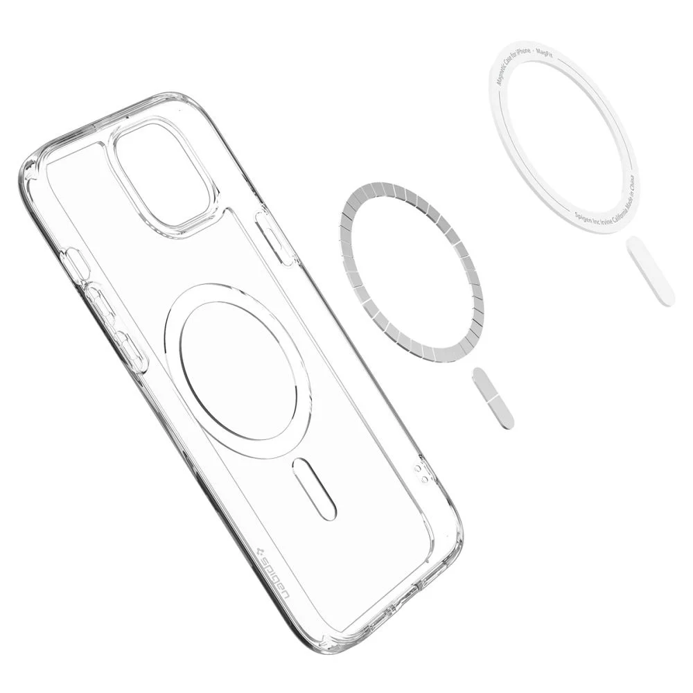 Spigen Ultra Hybrid Mag iPhone 15 przezroczysty - obrazek 7