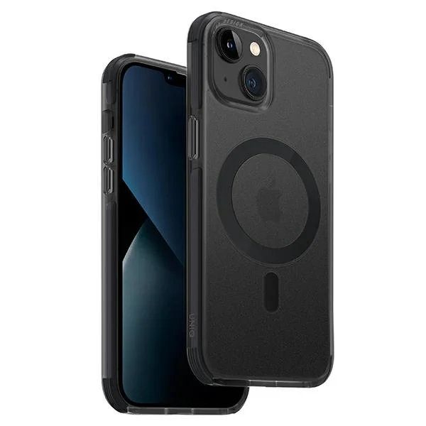 UNIQ Combat iPhone 14 magclick charging czarne - obrazek 9